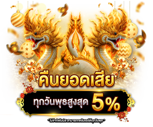 คืนยอดเสีย สูงสุด 5%